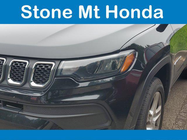used 2023 Jeep Compass car, priced at $19,385