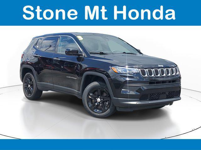 used 2023 Jeep Compass car, priced at $18,882