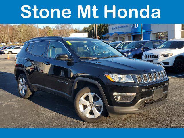 used 2021 Jeep Compass car, priced at $17,219