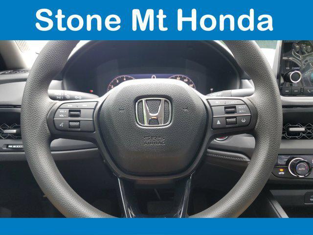 new 2025 Honda Accord car, priced at $32,165