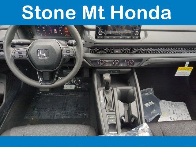 new 2025 Honda Accord car, priced at $29,445