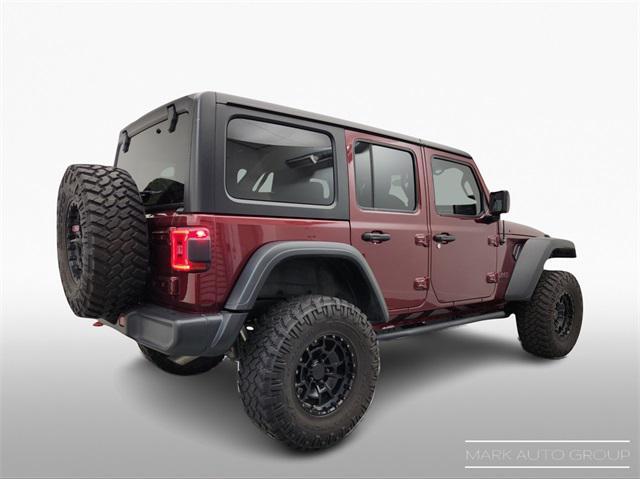 used 2021 Jeep Wrangler Unlimited car, priced at $34,394