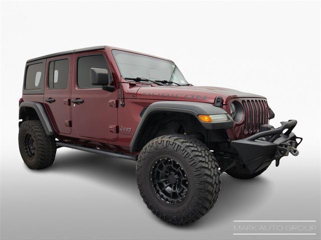 used 2021 Jeep Wrangler Unlimited car, priced at $34,394