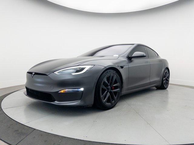 used 2021 Tesla Model S car, priced at $58,991