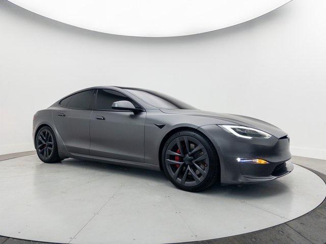 used 2021 Tesla Model S car, priced at $58,991
