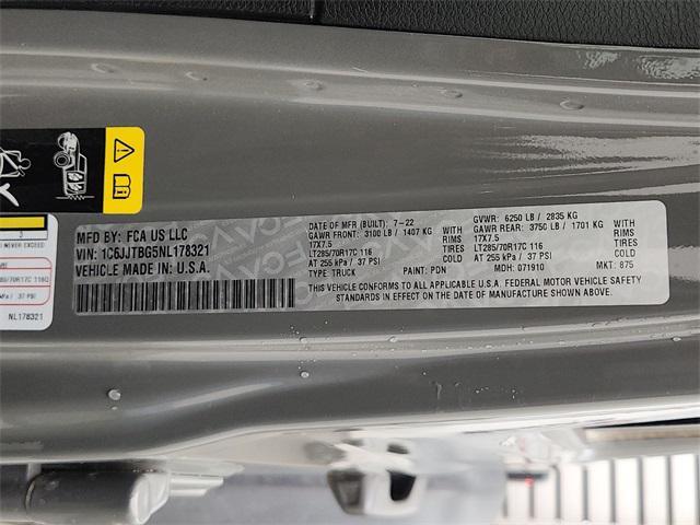 used 2022 Jeep Gladiator car, priced at $37,592
