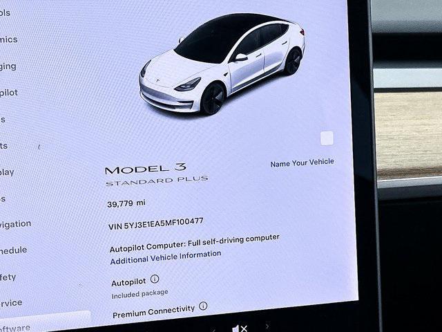 used 2021 Tesla Model 3 car, priced at $23,992