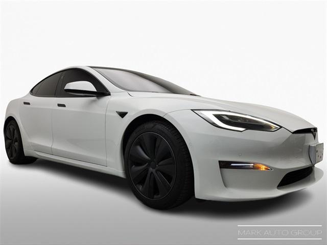 used 2021 Tesla Model S car, priced at $55,492