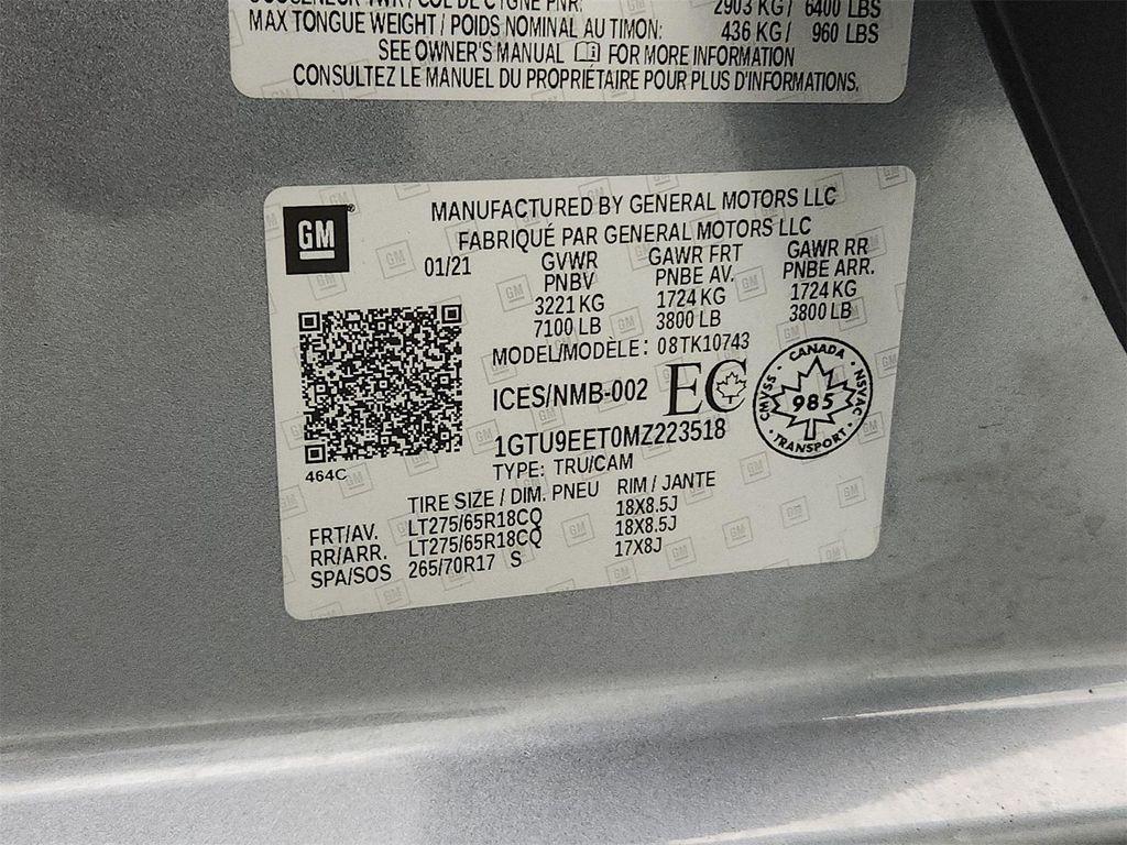 used 2021 GMC Sierra 1500 car, priced at $41,997