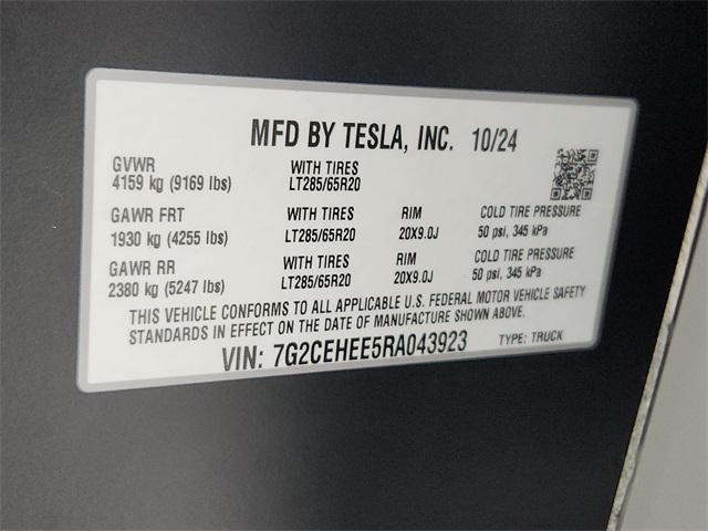 used 2024 Tesla Cybertruck car, priced at $91,991