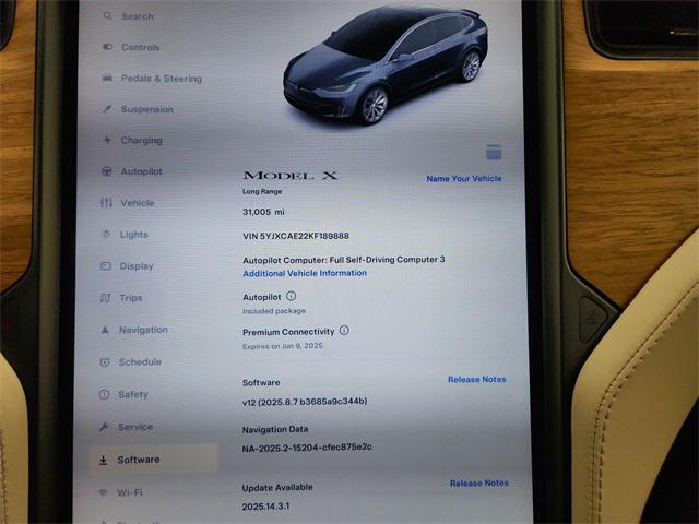 used 2019 Tesla Model X car, priced at $37,992
