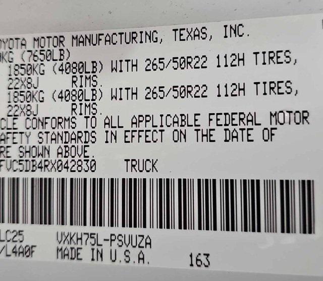 used 2024 Toyota Tundra Hybrid car, priced at $64,991