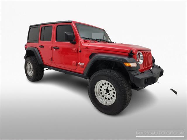 used 2020 Jeep Wrangler Unlimited car, priced at $22,596