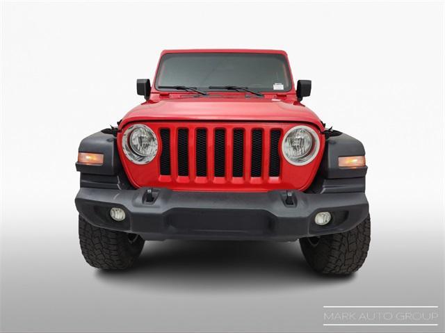 used 2020 Jeep Wrangler Unlimited car, priced at $22,596