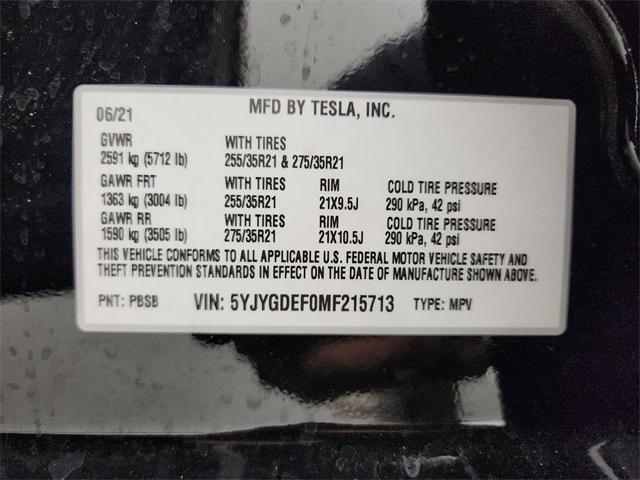 used 2021 Tesla Model Y car, priced at $28,992