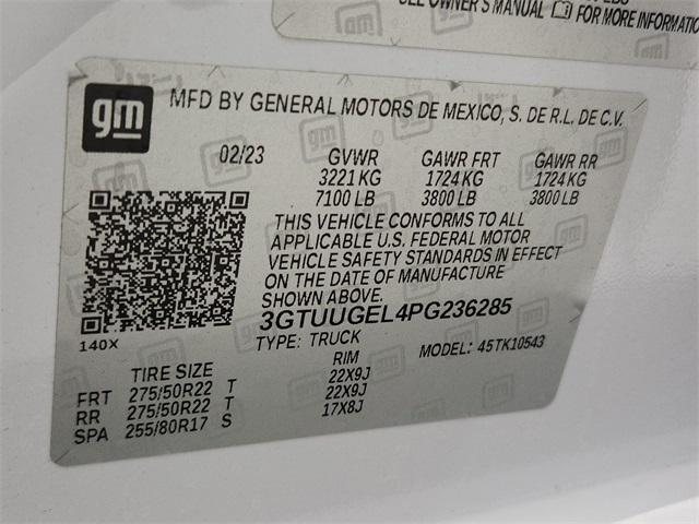used 2023 GMC Sierra 1500 car, priced at $49,993