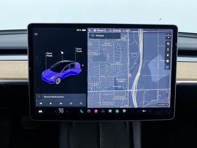 used 2022 Tesla Model 3 car, priced at $16,991