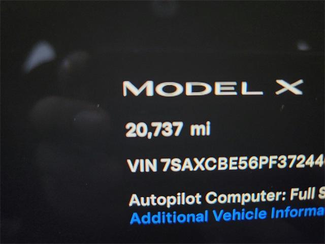 used 2023 Tesla Model X car, priced at $54,991