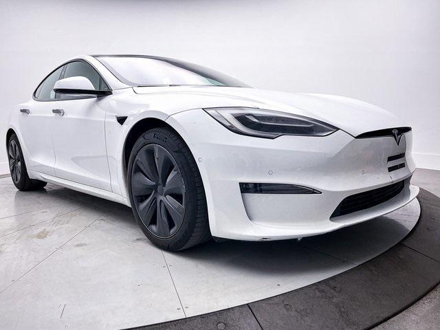 used 2021 Tesla Model S car, priced at $53,982