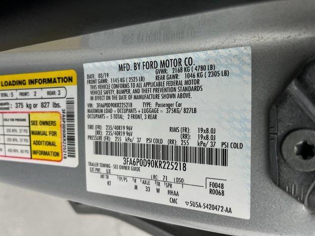 used 2019 Ford Fusion car, priced at $11,991