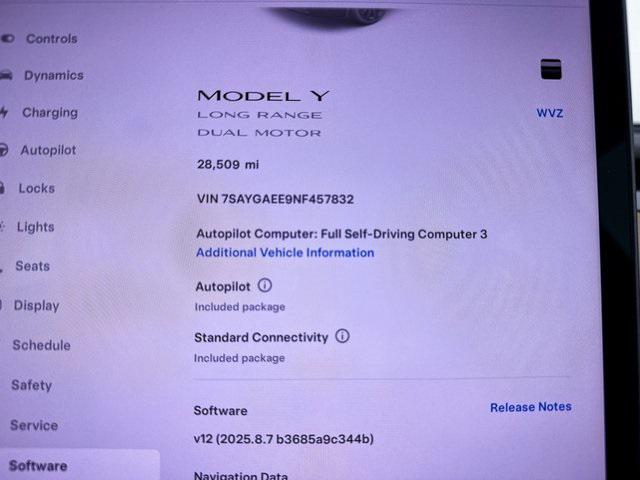 used 2022 Tesla Model Y car, priced at $30,491
