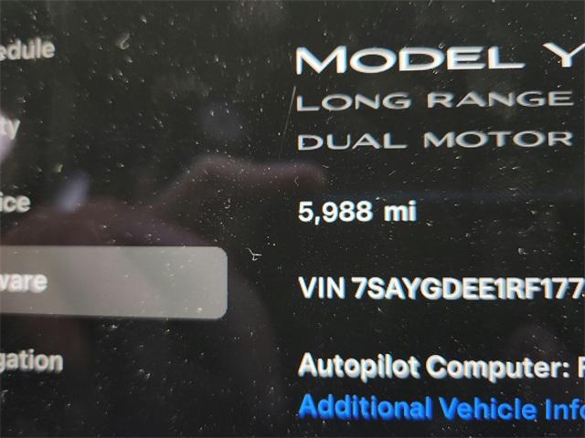 used 2024 Tesla Model Y car, priced at $36,491
