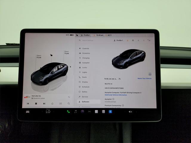 used 2022 Tesla Model 3 car