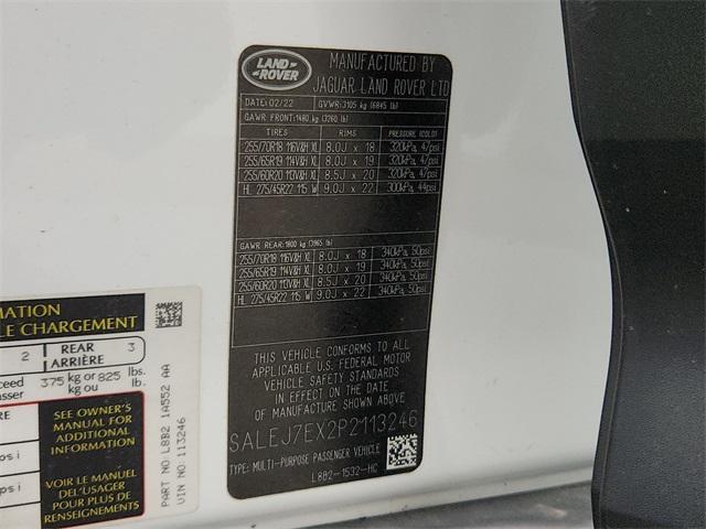 used 2023 Land Rover Defender car, priced at $52,993