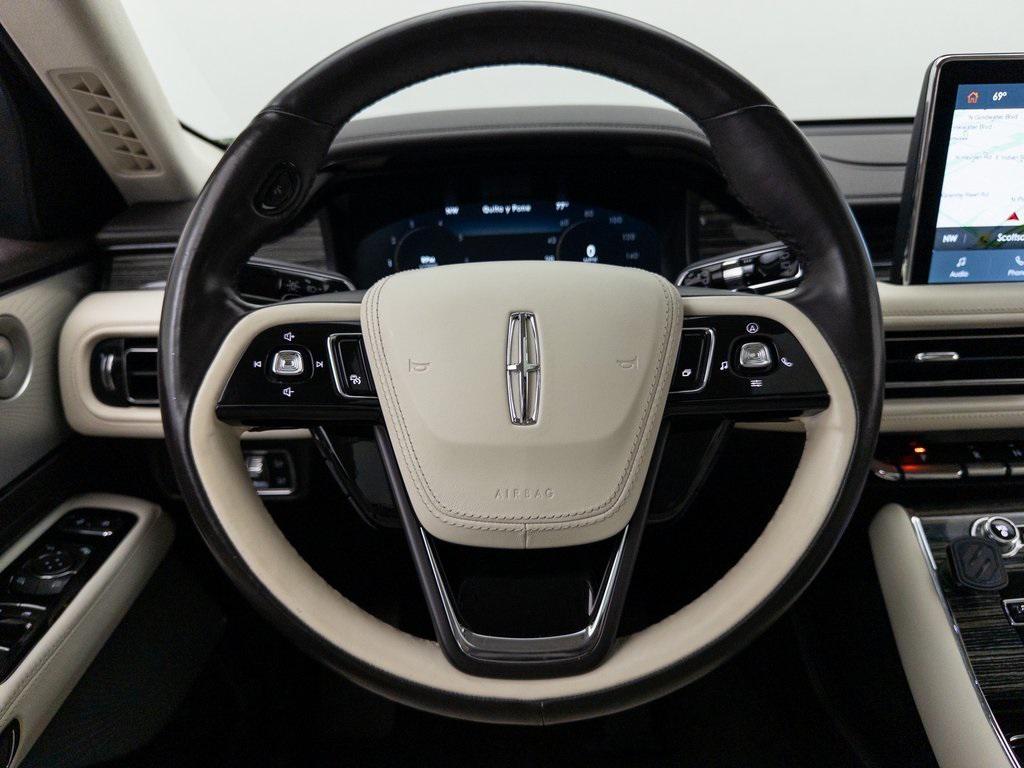used 2021 Lincoln Aviator car, priced at $32,892
