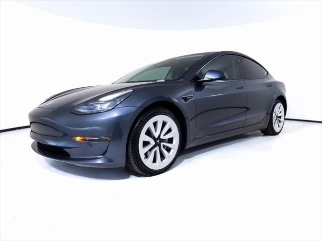 used 2022 Tesla Model 3 car, priced at $25,991