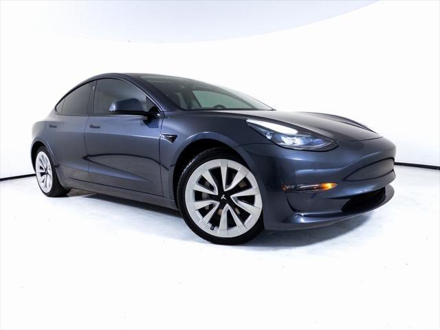 used 2022 Tesla Model 3 car, priced at $25,991