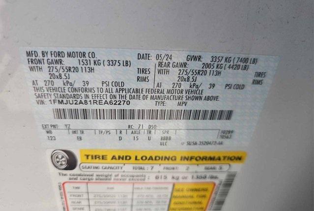 used 2024 Ford Expedition car, priced at $59,991