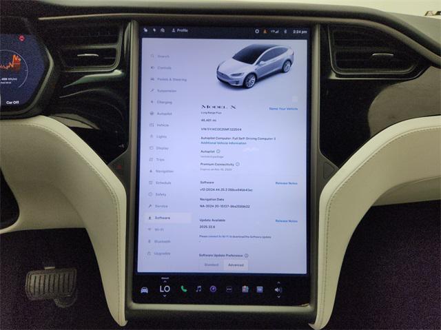 used 2021 Tesla Model X car, priced at $38,991