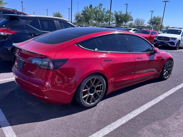 used 2022 Tesla Model 3 car, priced at $32,293