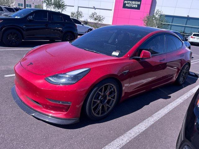 used 2022 Tesla Model 3 car, priced at $32,293