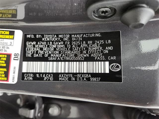used 2024 Lexus ES 300h car, priced at $45,990