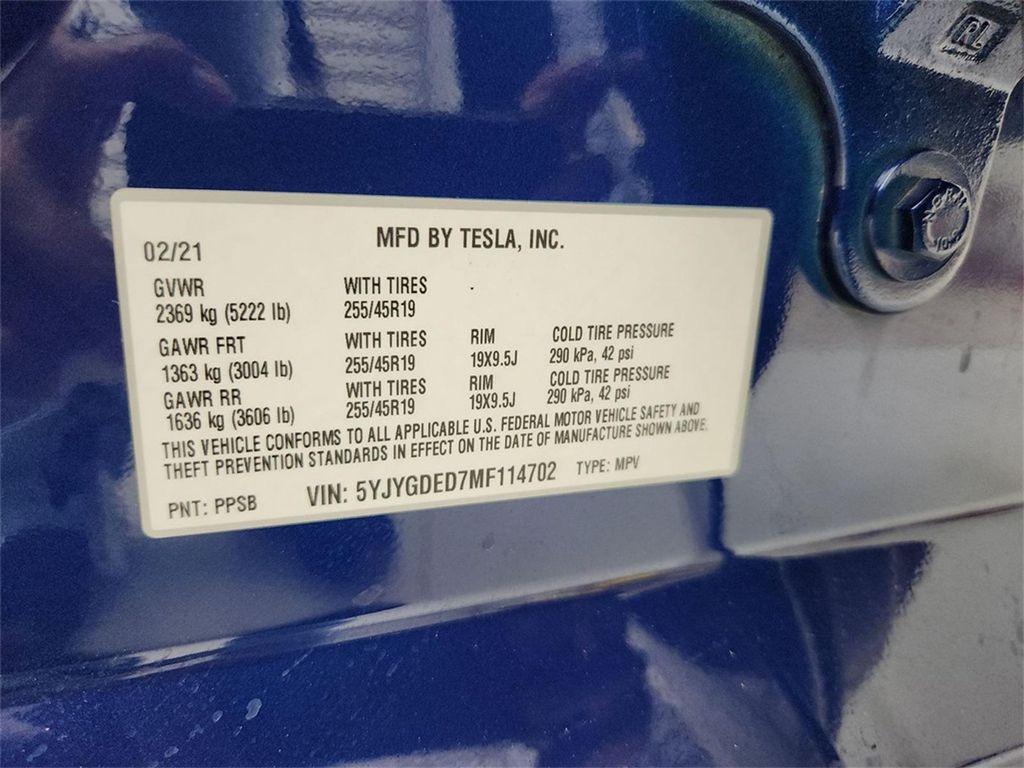 used 2021 Tesla Model Y car, priced at $23,600