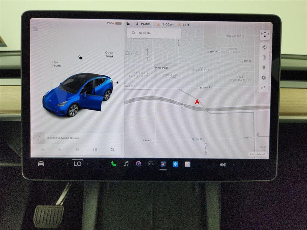 used 2021 Tesla Model Y car, priced at $23,600