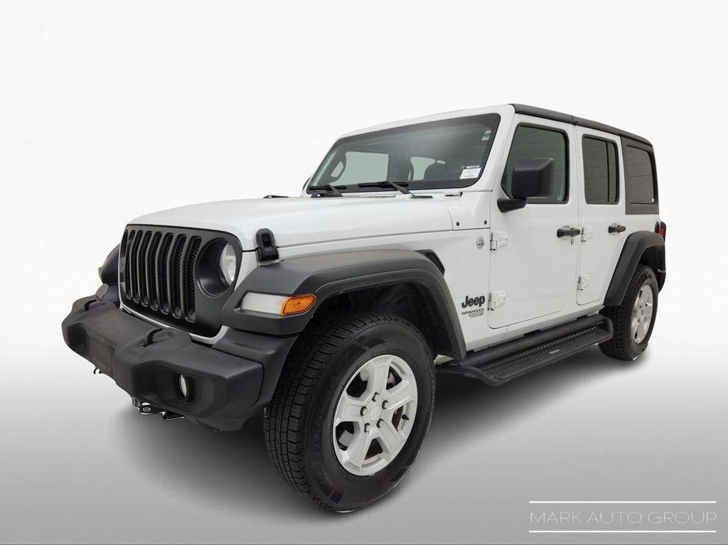 used 2021 Jeep Wrangler Unlimited car, priced at $26,699