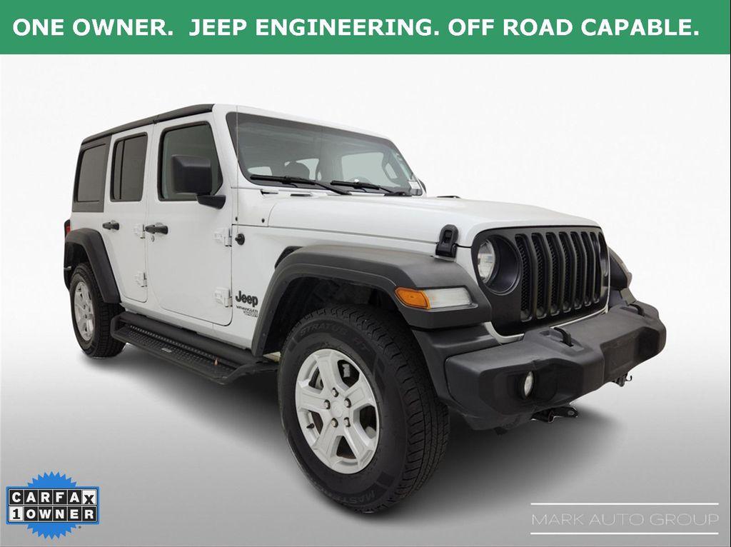 used 2021 Jeep Wrangler Unlimited car, priced at $26,699