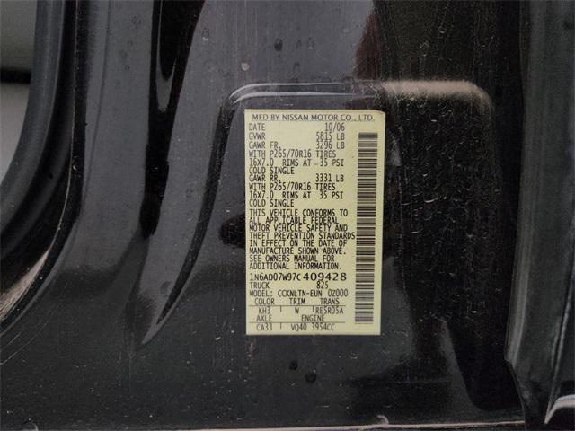 used 2007 Nissan Frontier car, priced at $9,993