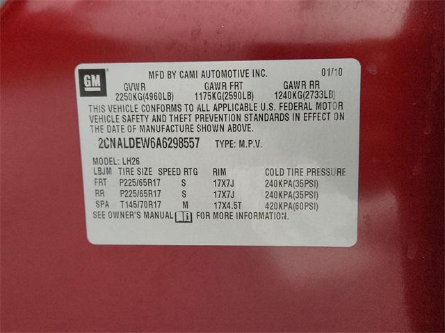 used 2010 Chevrolet Equinox car, priced at $7,990