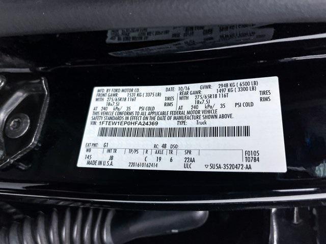 used 2017 Ford F-150 car, priced at $16,992