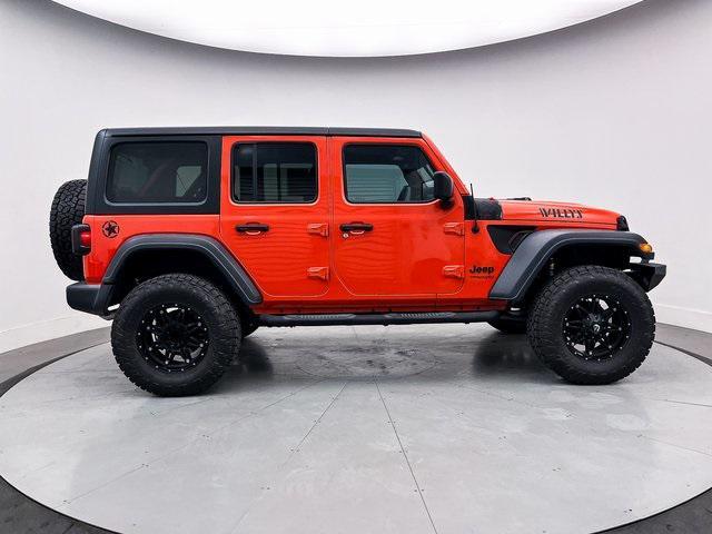 used 2020 Jeep Wrangler Unlimited car, priced at $27,494