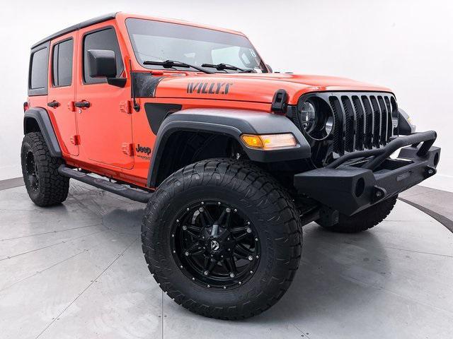 used 2020 Jeep Wrangler Unlimited car, priced at $27,494