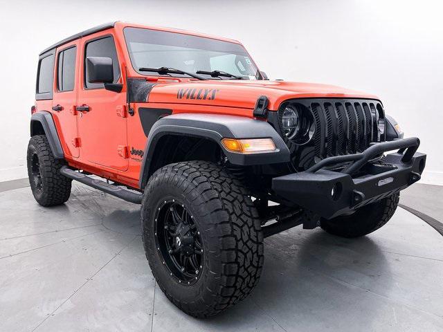 used 2020 Jeep Wrangler Unlimited car, priced at $27,494
