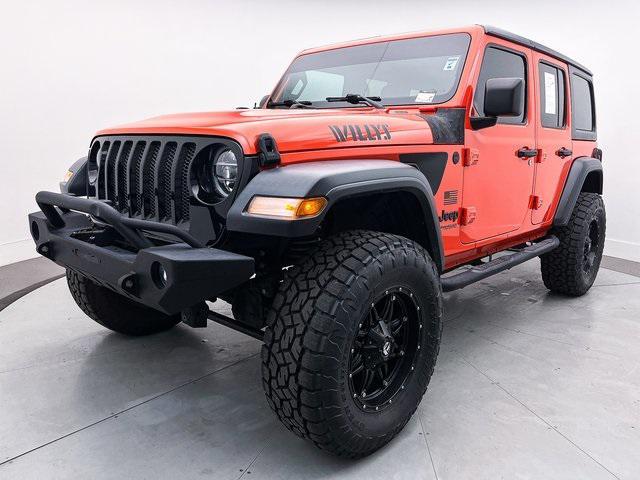 used 2020 Jeep Wrangler Unlimited car, priced at $27,494