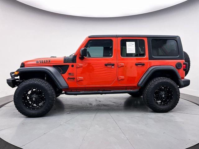 used 2020 Jeep Wrangler Unlimited car, priced at $27,494