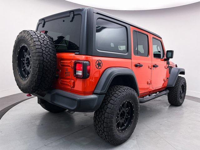 used 2020 Jeep Wrangler Unlimited car, priced at $27,494