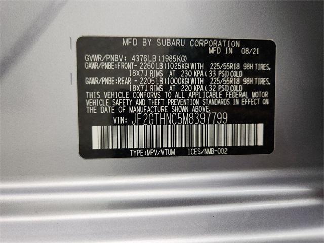 used 2021 Subaru Crosstrek car, priced at $22,595